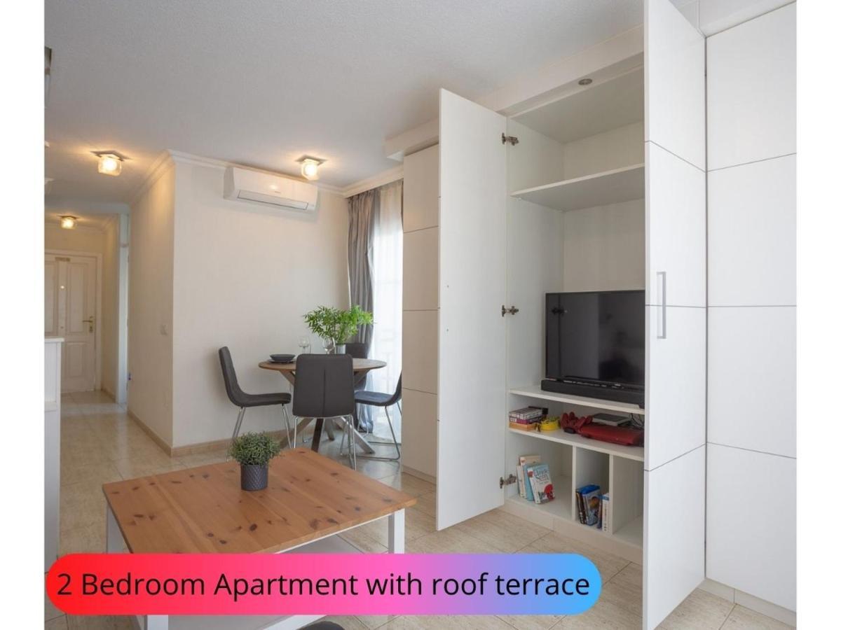 Desirable Rooftop Terrace , 2 Bedroom Apartment With Wifi In Costa Adeje Callao Salvaje Esterno foto