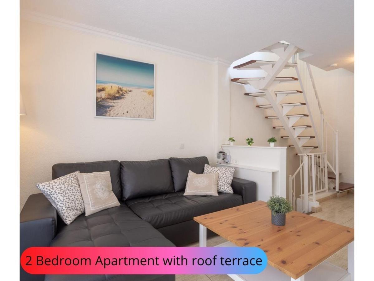 Desirable Rooftop Terrace , 2 Bedroom Apartment With Wifi In Costa Adeje Callao Salvaje Esterno foto